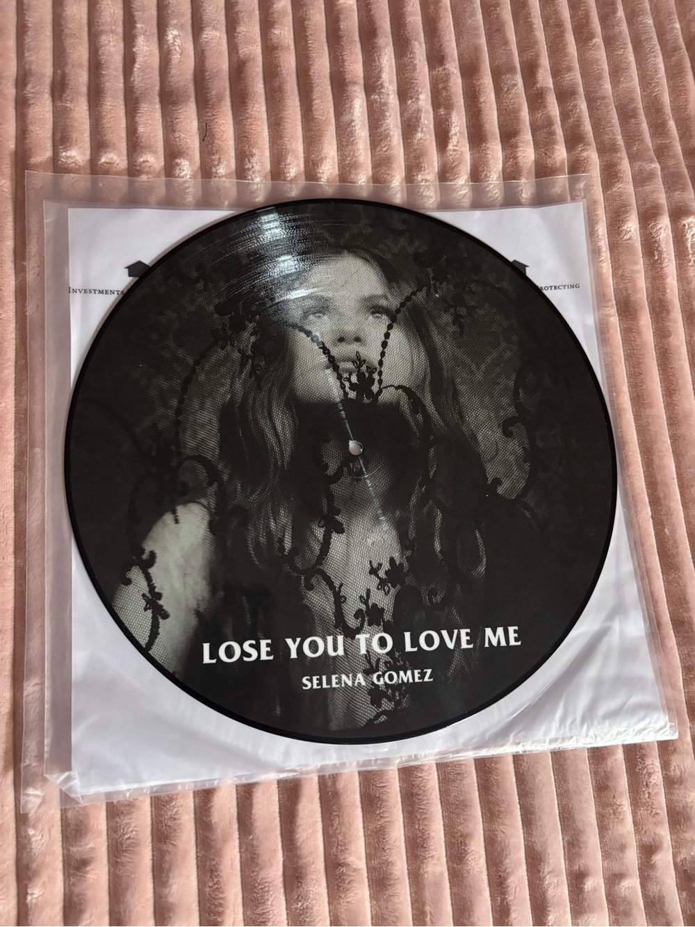 Selena Gomez "Lose You to Love Me" Picture Disc Vinyl